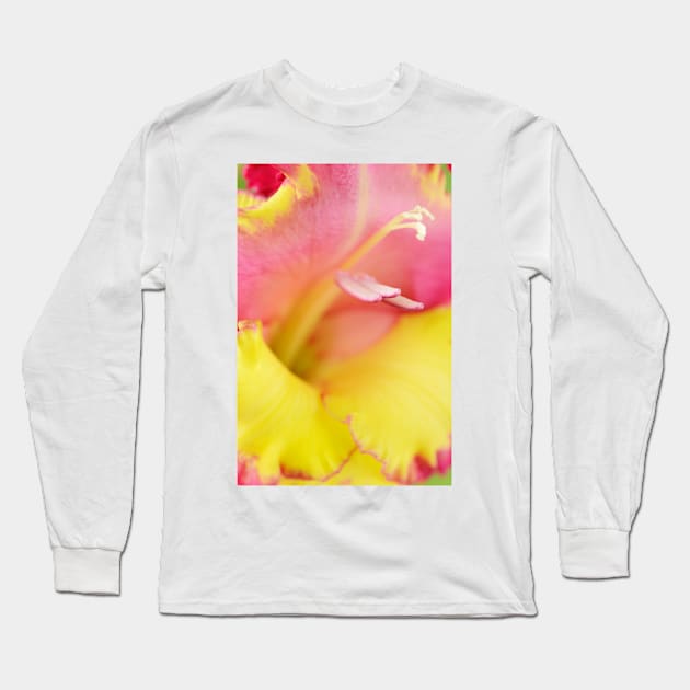 Gladiolus  &#39;Stereo&#39;  Sword lily Long Sleeve T-Shirt by chrisburrows